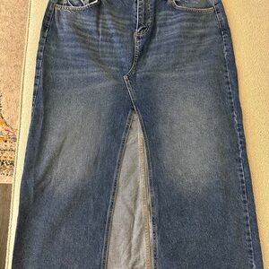 Cotton On Dark Blue Maxi Skirt